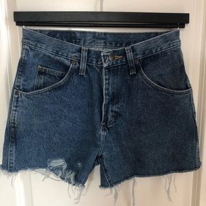 Wrangler High Rise Shorts